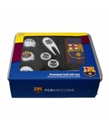 BARCELONA FC Superior Golf GIFT TIN, Bolas, Bolsa Tag, Pluma - $34.45