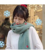 Sweet Strawberry Knit Scarf - $41.12 CAD