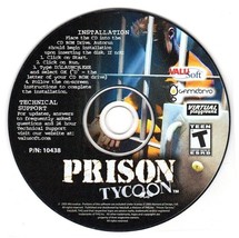 Prison Tycoon (PC-CD, 2006) For Windows 98-XP - New Cd In Sleeve - £3.93 GBP
