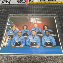 Official Space Shuttle Challenger Final 51-L Crew PHOTO Tragic Mission 1986 - £15.98 GBP