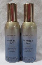 White Barn Bath &amp; Body Works Concentrated Room Spray Lot Set 2 LAUNDRY DAY - £23.57 GBP