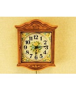 Vintage Spartus Kitchen Wall Clock, Faux Wood Plastic Frame, Electric, W... - $29.35