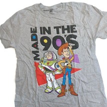 Disney Pixar Toy Story Mens Short Sleeve Graphic T-Shirt Gray Tee Size L... - £11.35 GBP