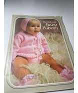 Vintage 1972 The Bernat Baby Album #187 Knitting Crochet Booklet 36 Pages - $114.04 MXN