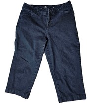 St John&#39;s Bay Quality Apparel Capri Stretch Women Jeans Size 6 - £10.95 GBP