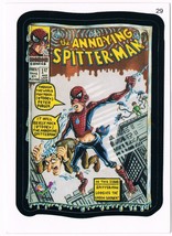 Wacky Packages Series 3 SpitterMan Trading Card 29 ANS3 2006 Topps - £1.99 GBP