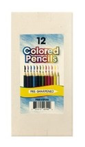 12 Pack Color Colored Drawing Pencils (Pre-sharpened) - $6.12