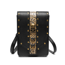 Original Steampunk Dark Style Skull Theme  Mobile Coin Purse - £47.89 GBP