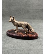 Art Deco. Fox Statuette,Cast Solid Bronze Figurine. - $119.95