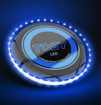 tosy pro light up 11&quot; frisbee, 36 LEDs, Motion Sensors, Lost Mode, 175 g... - $16.42