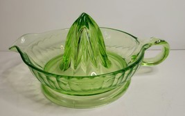 Green Uranium Depression Glass Juicer/Reamer - £27.91 GBP