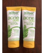 2X Alba Botanica Natural AcneDote Face &amp; Body Scrub MAX STRENGTH 8 oz  E... - $197.82 MXN