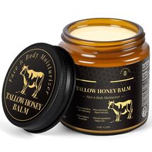 Crema De Sebo De Res Miel 4 Oz Para La Cara y La Piel Sevo Cevo Cebo Hid... - $245.65 MXN