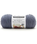 Loops & Threads Soft & Shiny Acrylic Yarn, Cadet Blue, 6 Oz., 311 Yards - $12.95