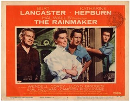 *THE RAINMAKER (1956) Depression-Era Hepburn, Bridges, Holliman &amp; Prud&#39;Homme #3 - £35.44 GBP