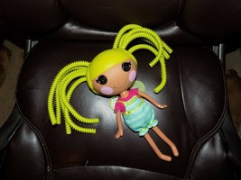 Lalaloopsy Pix E Flutters Silly Bendy Hair Doll Green/Aqua/Pink 12&quot; Fairy Wings - £17.10 GBP