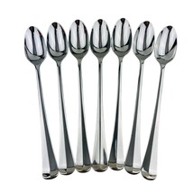 Lenox Williamsburg Royal Scroll Iced Tea Spoon Set of 7 Stainless 18/8 K... - $189.64 CAD
