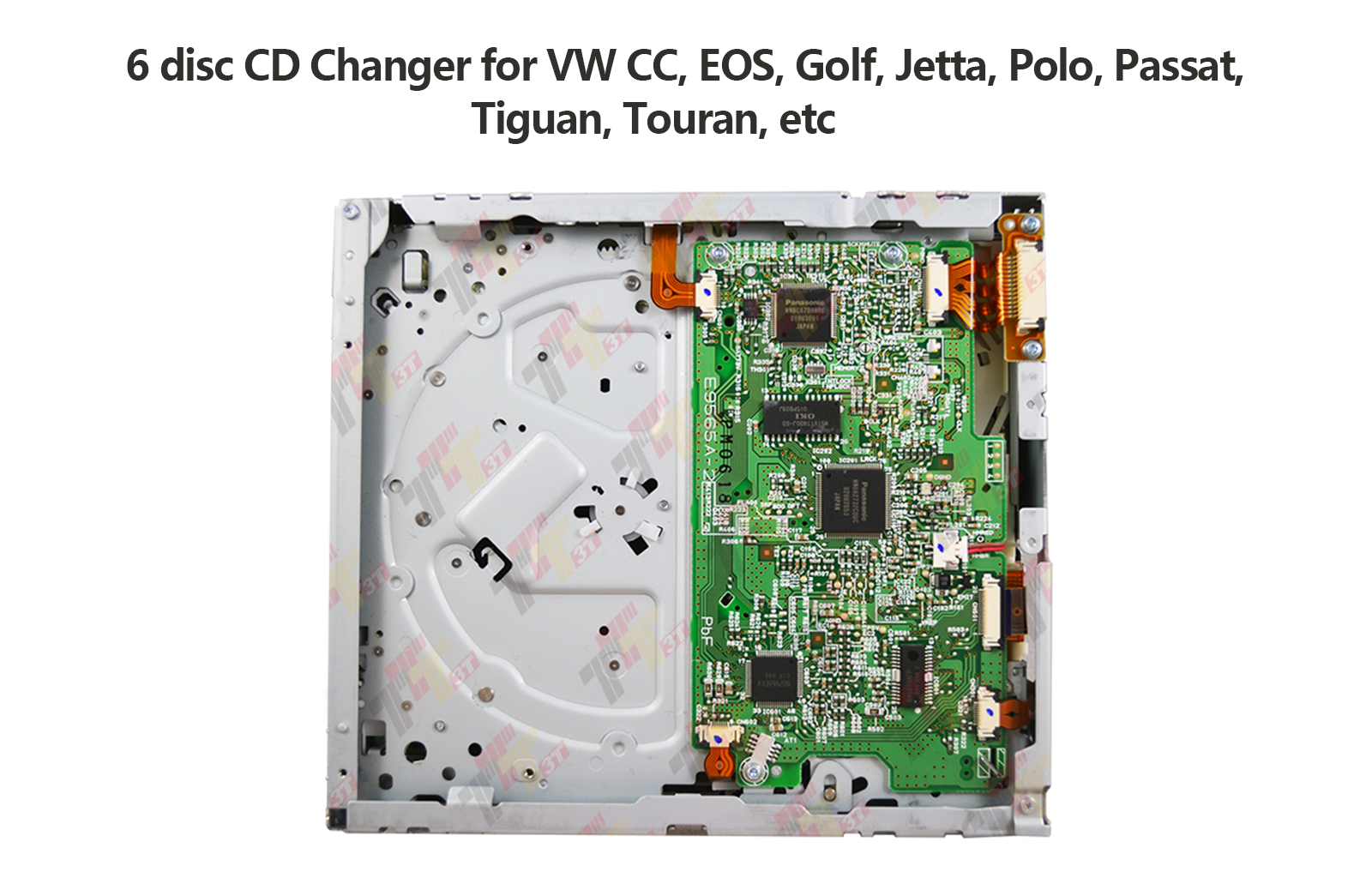 6 CD CHANGER MECHANISM for VOLKSWAGEN CC EOS GOLF JETTA PASSAT TIGUAN RC... - $123.70