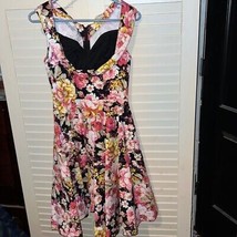 Cindy bop retro style 50s floral dress size XS - £27.50 GBP
