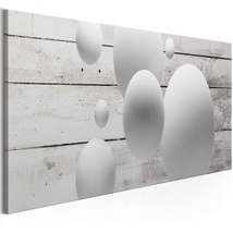 Tiptophomedecor Stretched Canvas Still Life Art - Balls And Boards Narrow - Stre - £70.88 GBP+