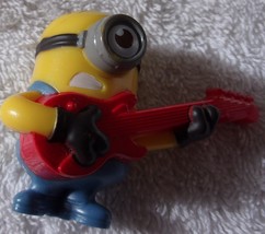 2019 Minions Rise of Gru Mcdonalds Happy Meal Toy Stuart With Guitar - $2.72 CAD