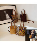 Women&#39;s Crossbody Bag Autumn And Winter Retro Leopard Print Shoulder - $25.38 CAD