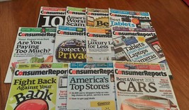 2012 Consumer Reports Magazine 11 Issues Best Worst Cars Suv&#39;s Trucks - £7.99 GBP