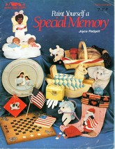 Paint Yourself a Special Memory Vintage Tole Painting Instructions 1989 - £4.54 GBP