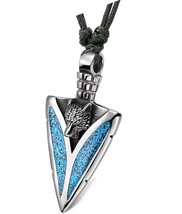 Magic Human Arrowhead Necklace - Howling Wolf Necklace - - - - $102.64