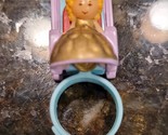 Vintage Polly Pocket Throne Ring Set Complete Polly Plays a Princess Thr... - $22.95
