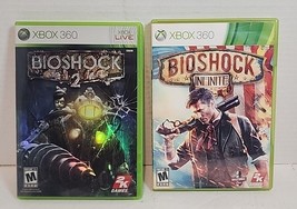 Bioshock 2 And Bioshock Infinite Xbox 360 Game Lot Of 2 Complete In Box. - £9.94 GBP