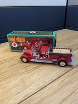 Vintage 1998 Ertl Texaco 1929 Mack Fire Truck Bank Collector Series 13 KG - £19.72 GBP