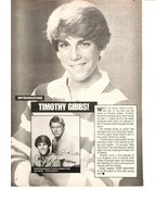 Timothy Gibbs Matt Dillon C Thomas Howell Macchio teen magazine pinup cl... - £1.96 GBP