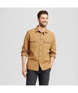 Men&#39;s Slim Fit Long Sleeve Button Down Work Shirt - Goodfellow &amp; Co™ SIZ... - £22.05 GBP