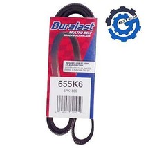 New Duralast Serpentine Drive 1994-2006 VW Jetta Golf Beetle 655K6 6PK1665 - $21.46