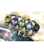 HAUNTED 7 FLAME SPIRES ULTIMATE CHAKRA RING IGHEST LIGHT SCHOLARS WORK M... - $605.67 CAD