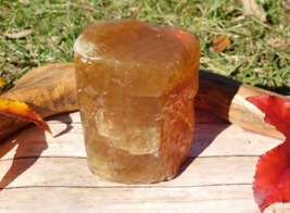 Natural Honey Calcite from Mexico 512g for Energy Healing Meditation Dis... - £21.92 GBP