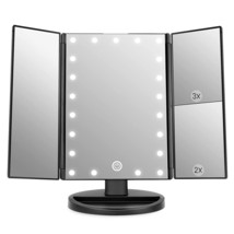 Weily Makeup Mirror With 21 Led Lights, Two Power Supplies, Touch Screen, And A - £28.26 GBP