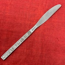 Oneida 8 5/8&quot; Dinner Knife Spring Fever MCM Silverware Flatware Stainles... - $9.41
