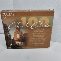 100 Church Classics Music 3 CD Nearer My God To Thee Holy Be Still And K... - £7.54 GBP