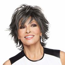 Raquel Welch 14 Inch Wavy Top Billing Top-of-The-Head Hair Topper Wig, RL1 Jet B - £123.22 GBP+