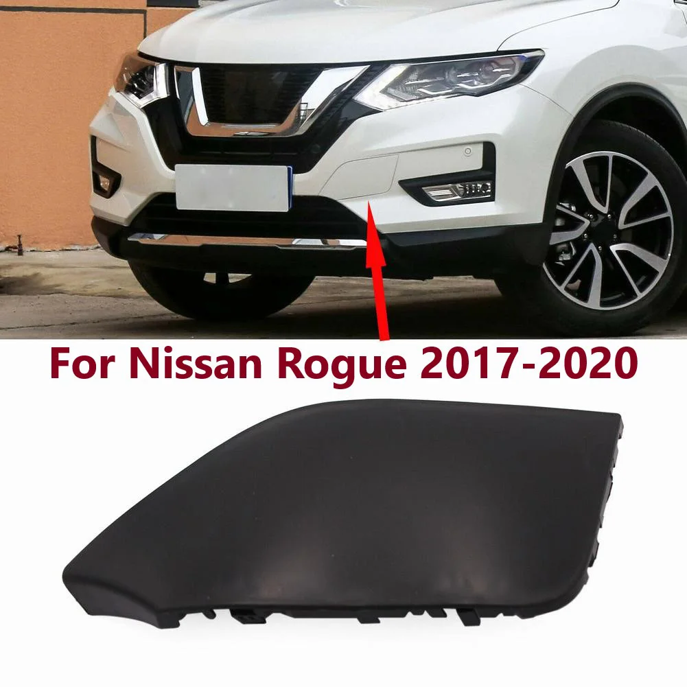 Car Front Bumper Tow Bracket Cover Cap for Nissan Rogue 2017-2020 - £14.56 GBP