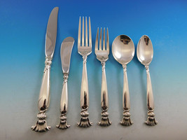 Romance of the Sea by Wallace Sterling Silver Flatware Set Service 49 Pi... - $2,984.85
