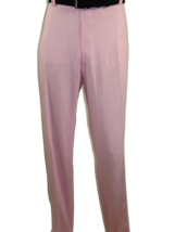 Men&#39;s Linen Pants by Inserch P880 Pink Size 46 Waist - £27.97 GBP