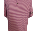 FootJoy Men's Golf Shirt Old Hawthorne Purple/White Striped Medium - $28.49