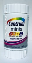 Centrum Minis Women 50+ Multi Vitamin + Mineral 160 tablets each 2/2025 FRESH! - £19.15 GBP