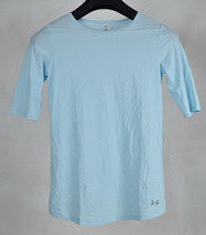 Under Armour Heat Gear Work out Tops Blue XS - $12.87