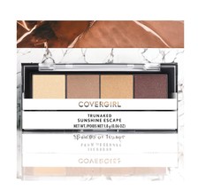 CoverGirl Trunaked Quad Eyeshadow Makeup Palette Color #750 Sunshine Escape - $9.49
