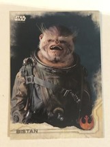 Star Wars Rogue One Trading Card Star Wars #7 Bistan - £1.49 GBP