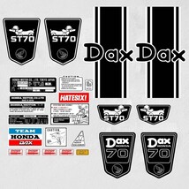Sticker Decal Honda DAX ST70 Old version 2022 Cover Tank Complete (Free ... - $45.00